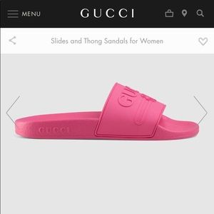 Gucci slides
